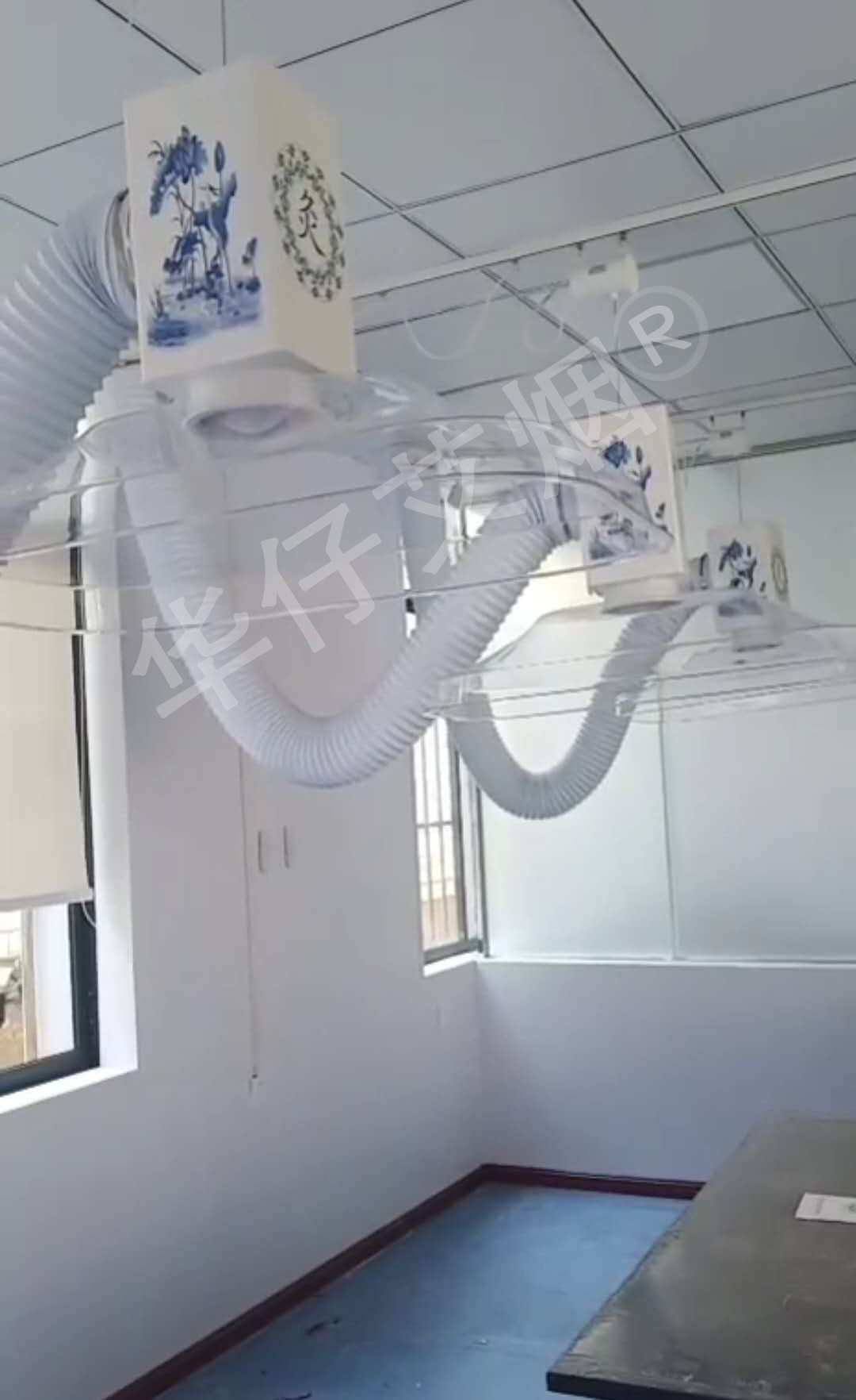 貴州（華仔）艾灸排煙系統(tǒng)安裝完工